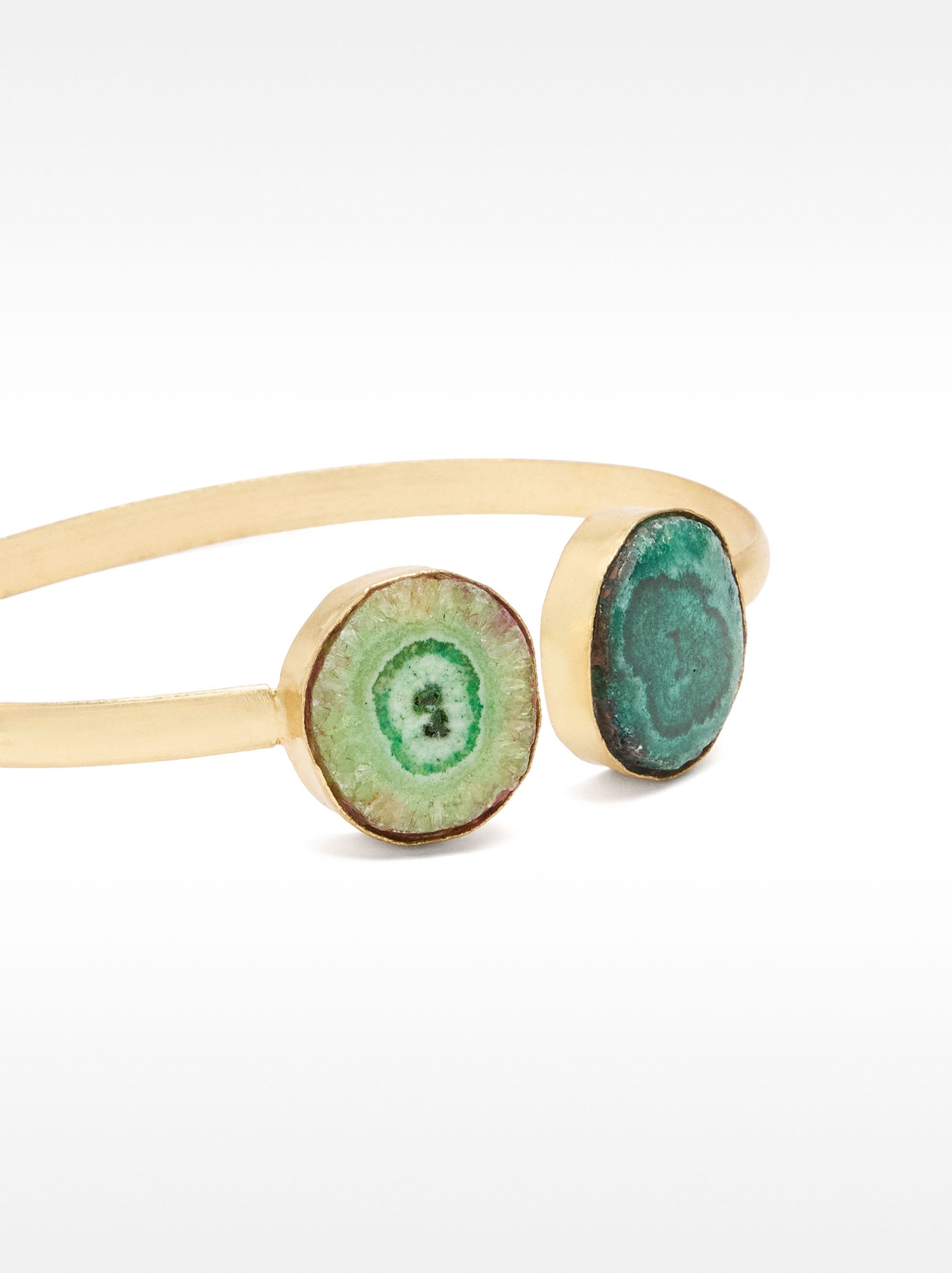 Pulsera De Brass Con Piedras