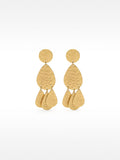 Pendientes Largos Maxi De Brass