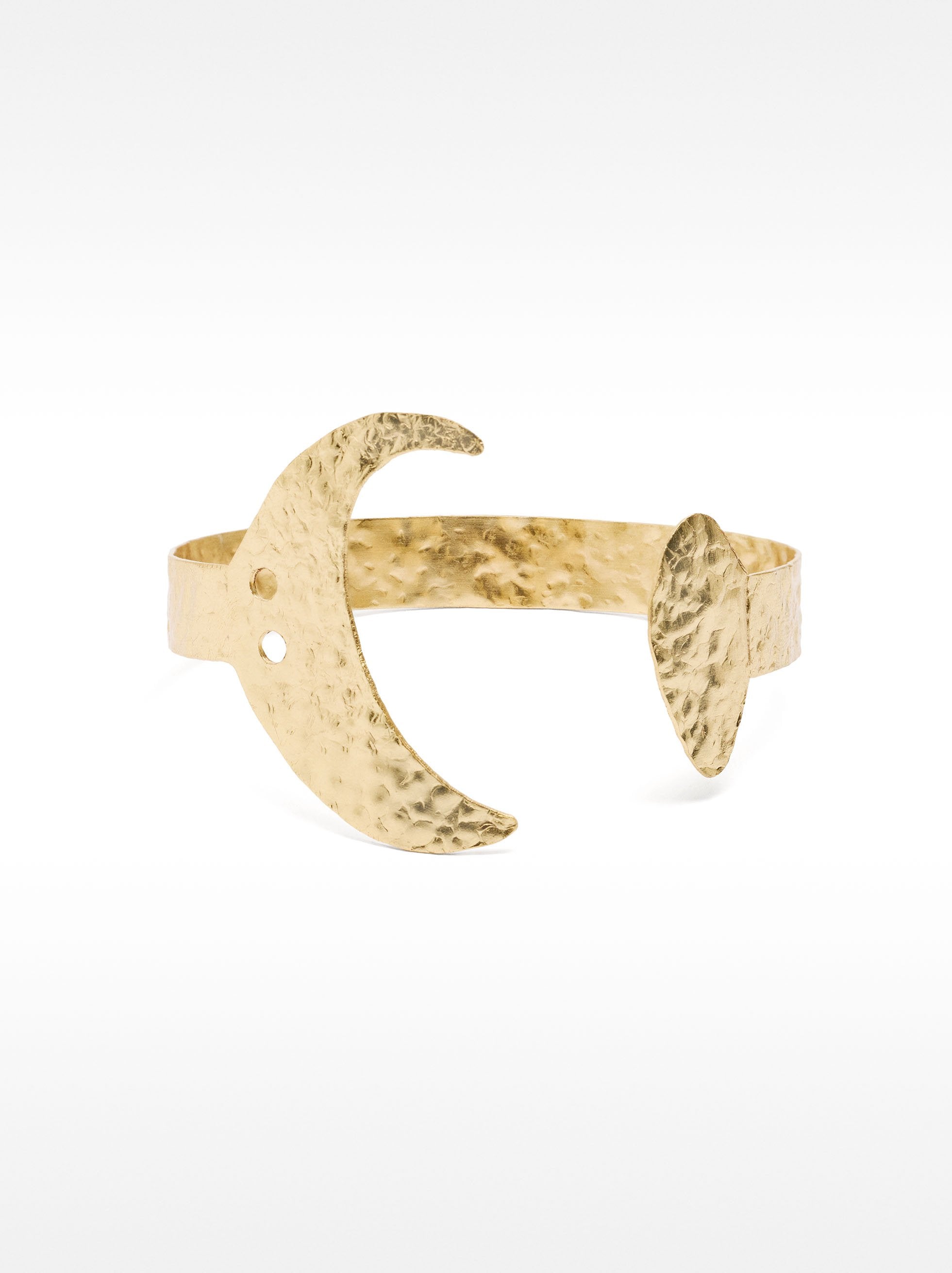 Pulsera Abierta De Brass