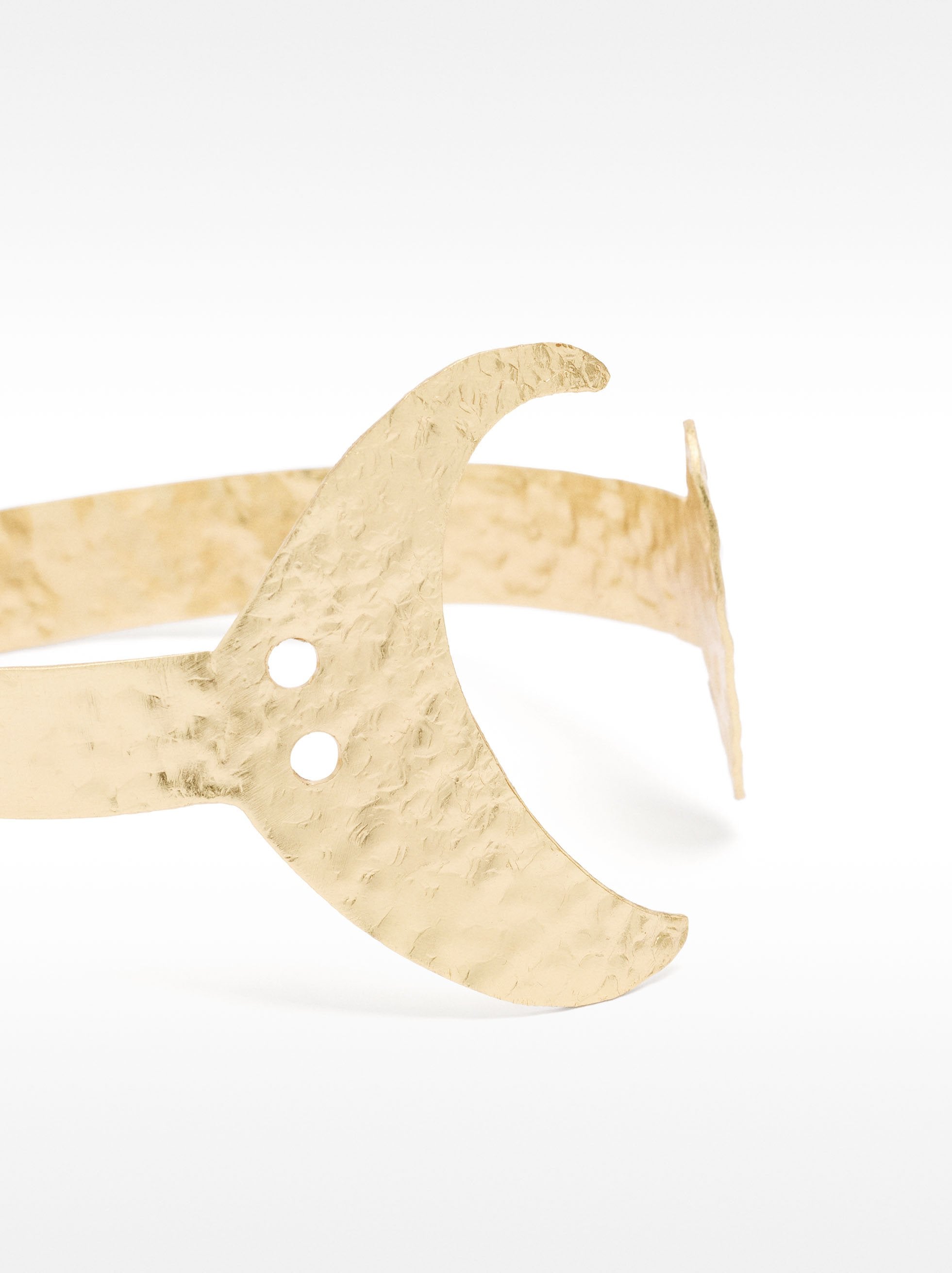 Pulsera Abierta De Brass