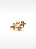 Anillo Espiral Con Flores