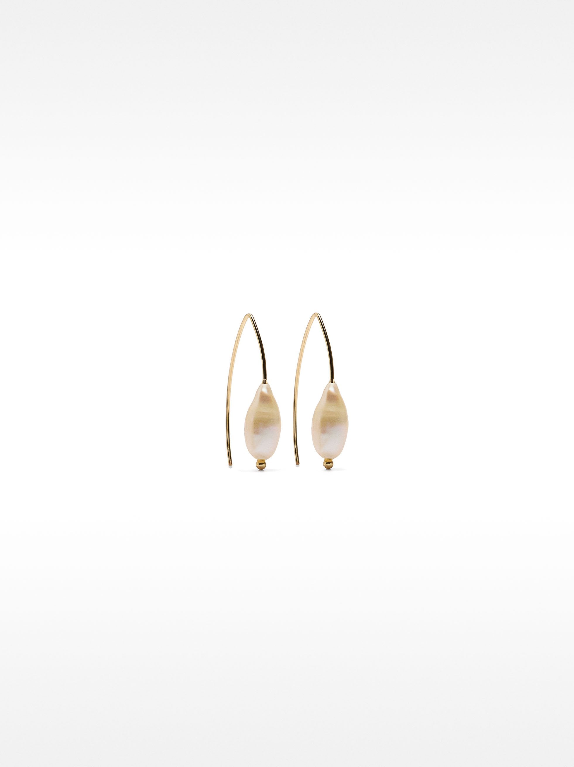 Pendientes Con Perlas De Agua Dulce