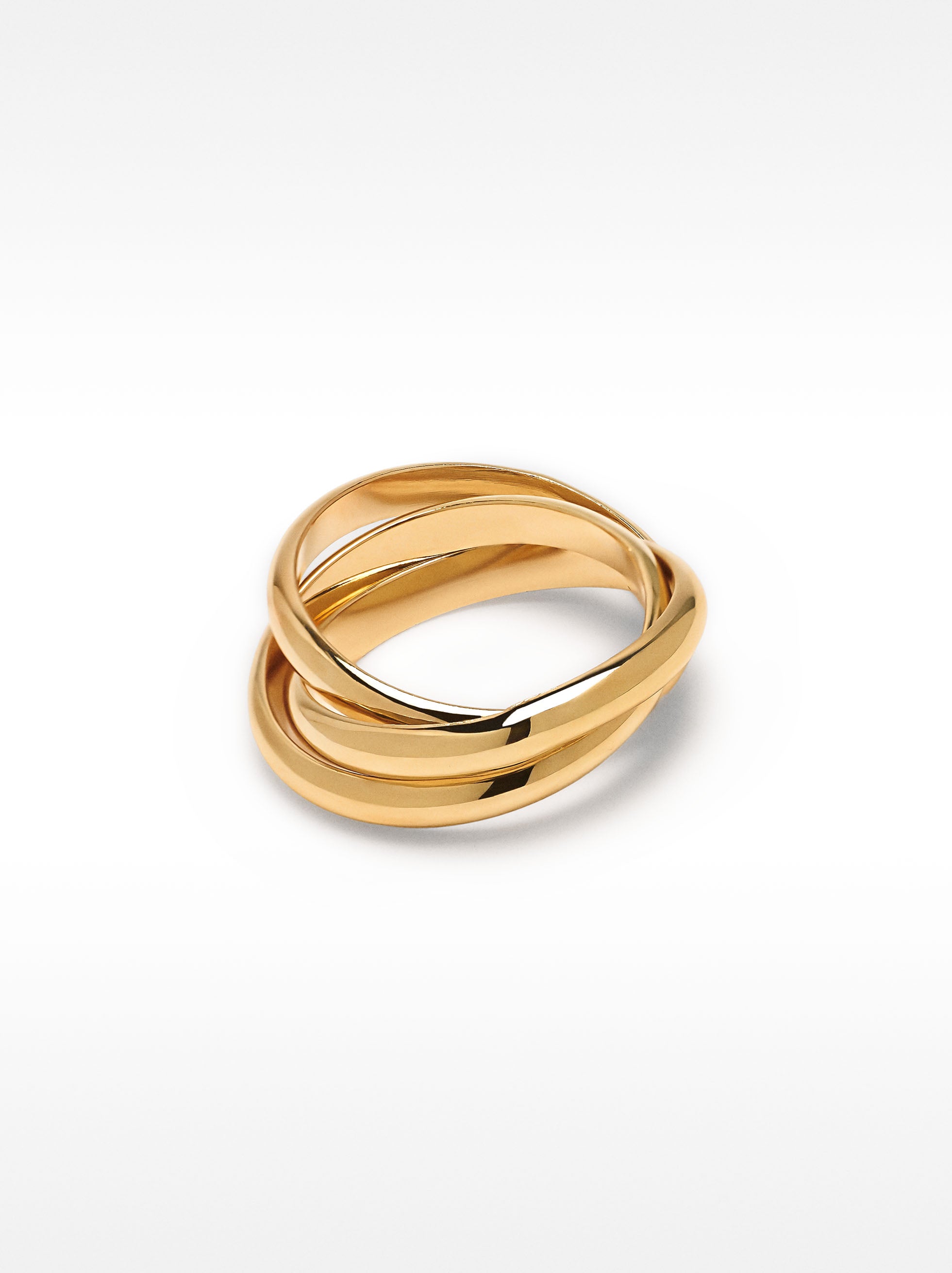 Anillo Triple Entrelazado