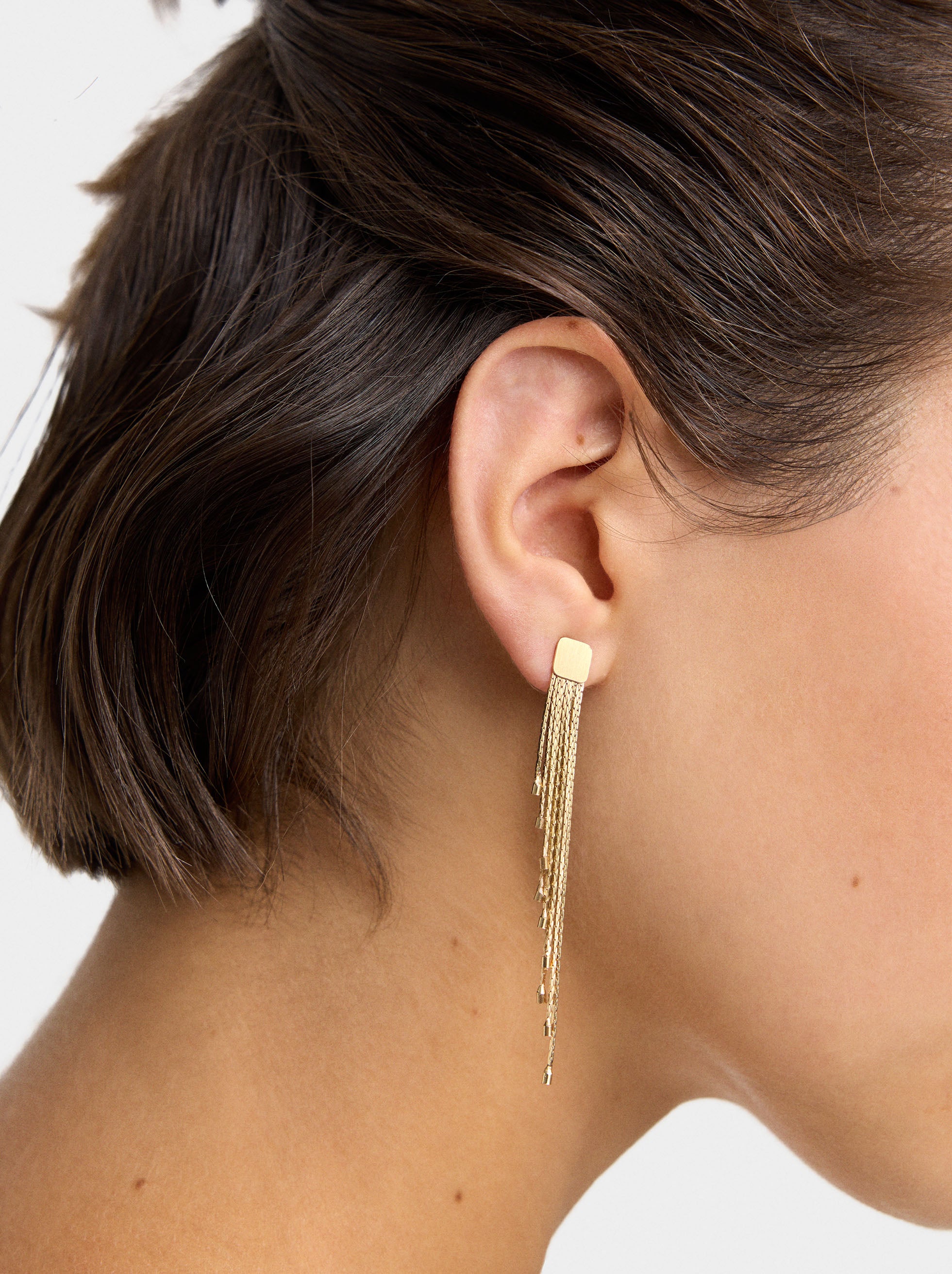 Pendientes De Efecto Cascada