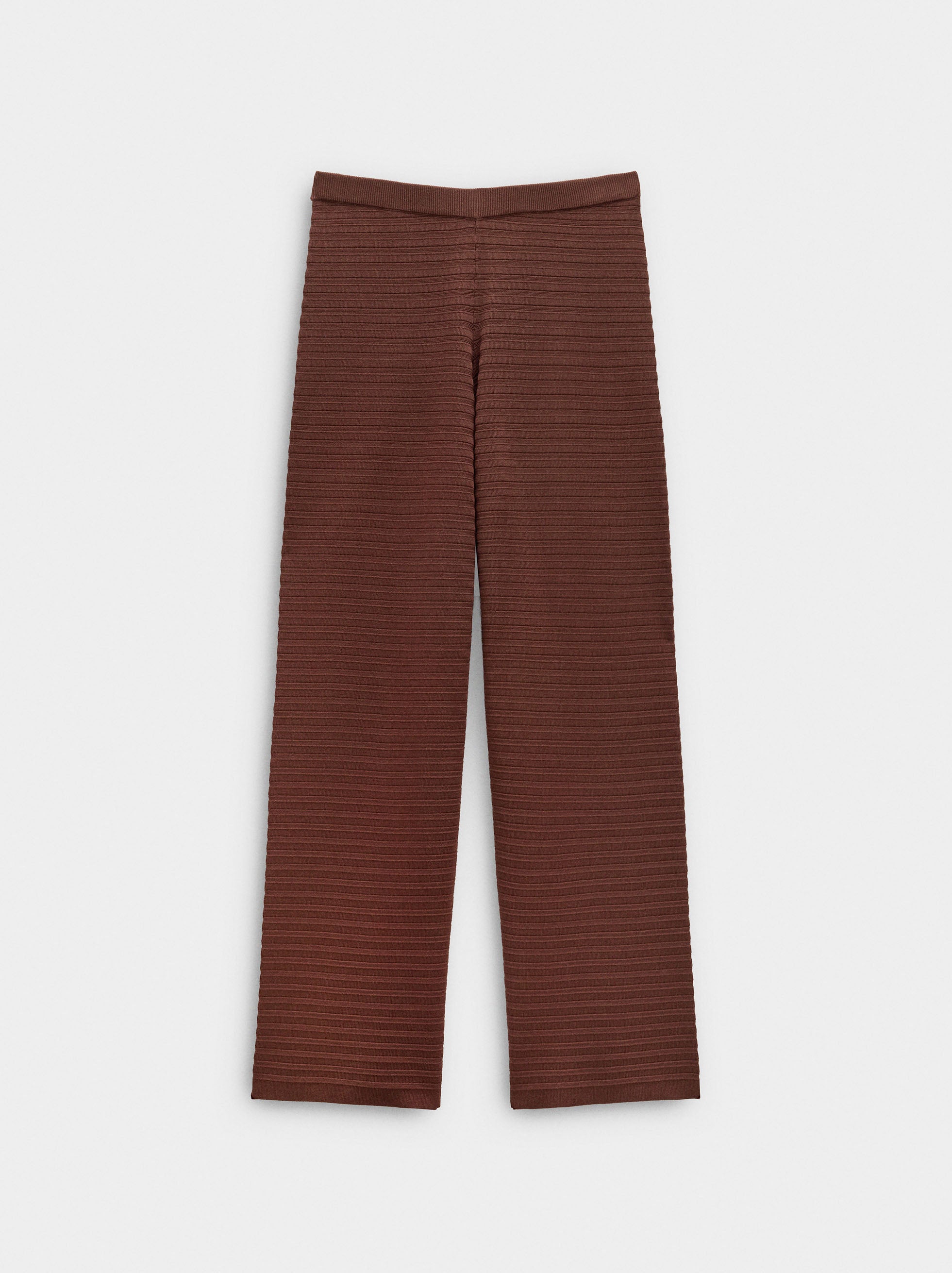 Pantalón De Punto Cintura Elástica