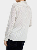 Camisa De Rayas Manga Larga