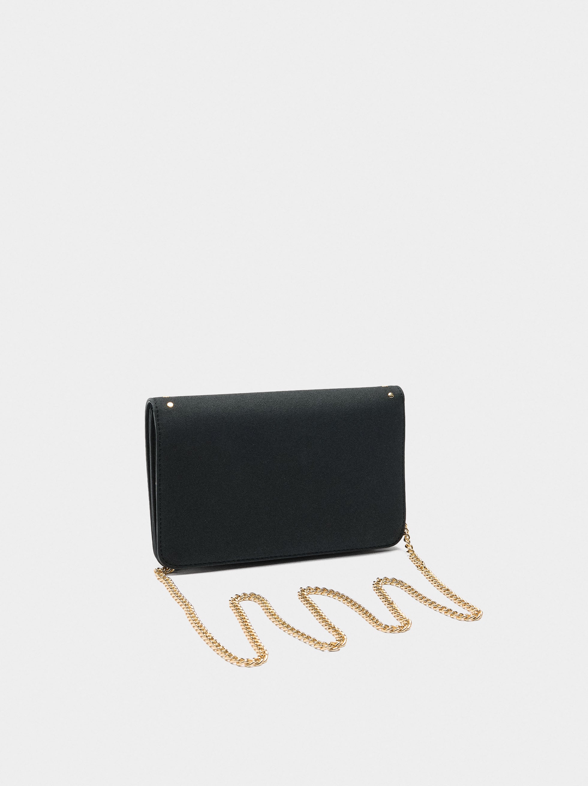 Bolso De Mano De Efecto Piel Con Tachuelas