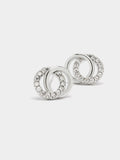 Pendientes Con Cristales - Acero Inoxidable