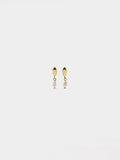 Pendientes Con Perlas - Acero Inoxidable