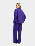 Pantalón Fluido Con Efecto Arrugado