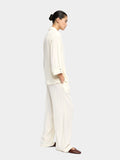Pantalón De Lyocell Con Cintura Elástica