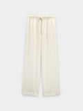 Pantalón De Lyocell Con Cintura Elástica