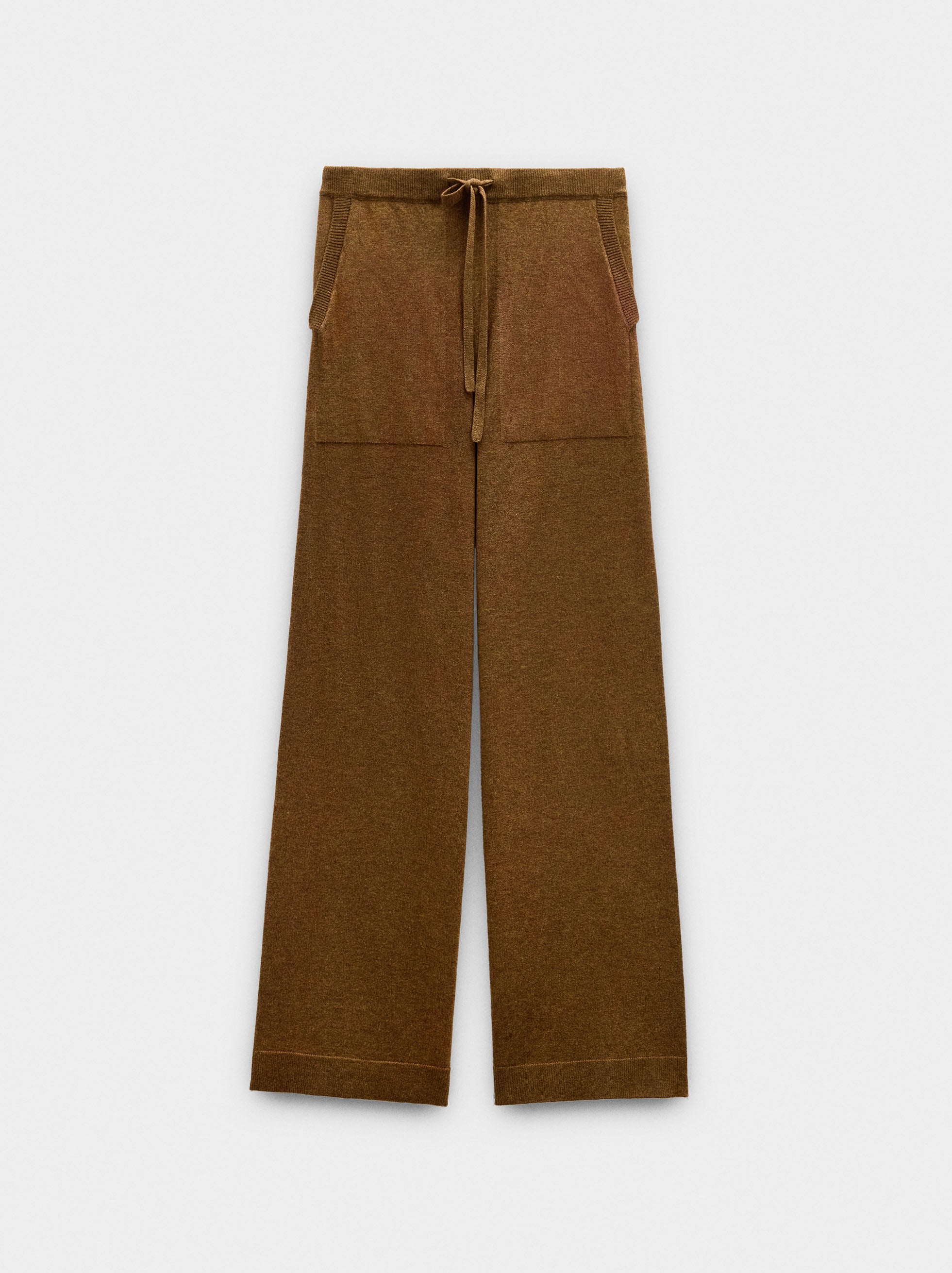 Pantalón De Punto Liso