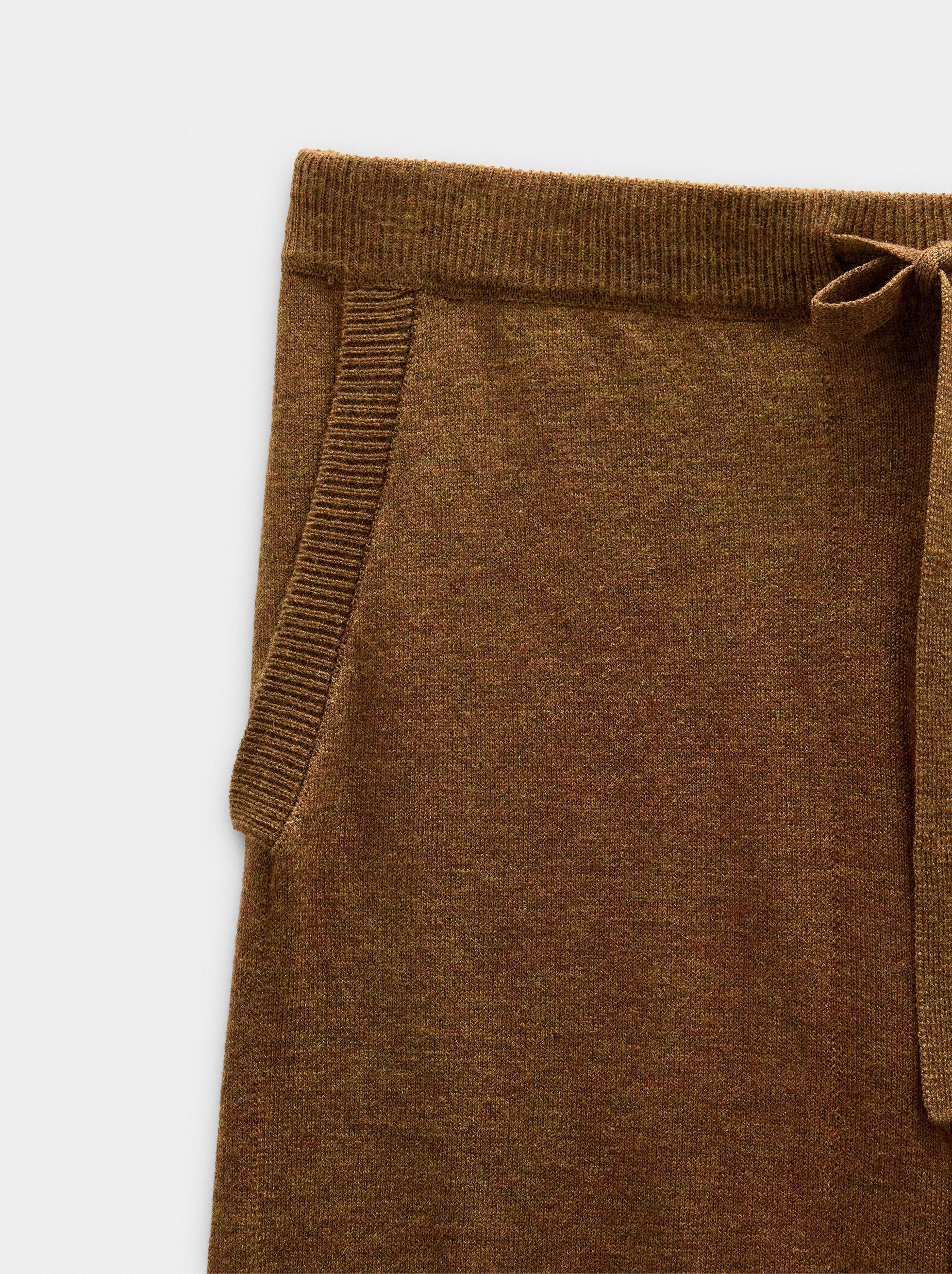 Pantalón De Punto Liso