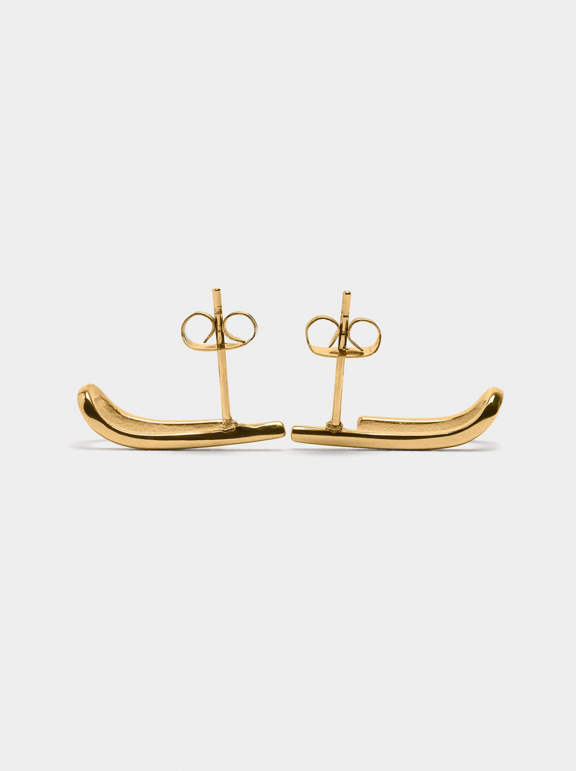 Pendientes Earjack Con Cristales - Acero Inoxidable