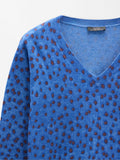 Jersey De Punto Estampado