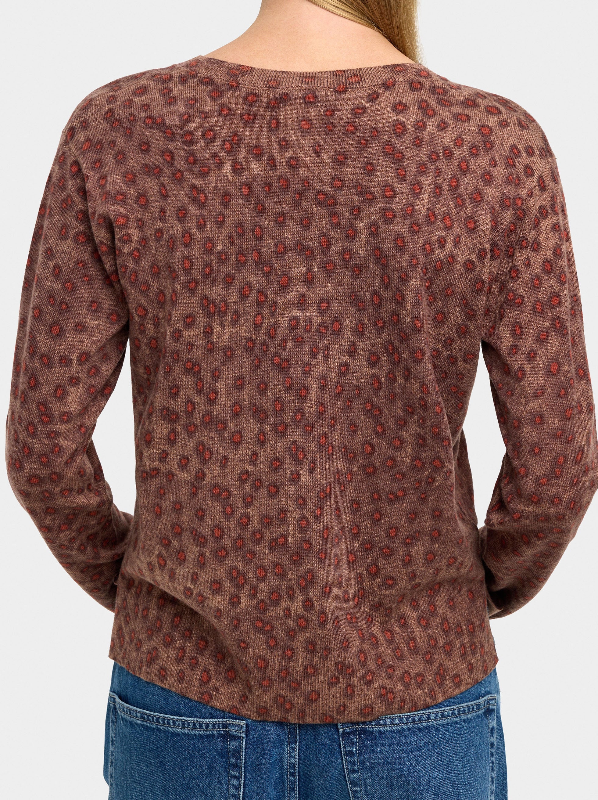 Jersey De Punto Estampado