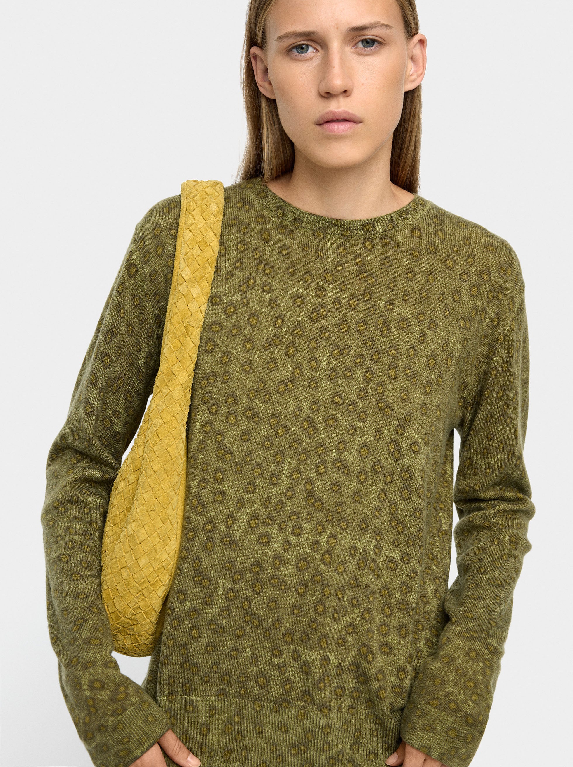 Jersey De Punto Estampado