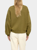 Sudadera De Algodón Con Flor