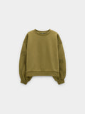 Sudadera De Algodón Con Flor
