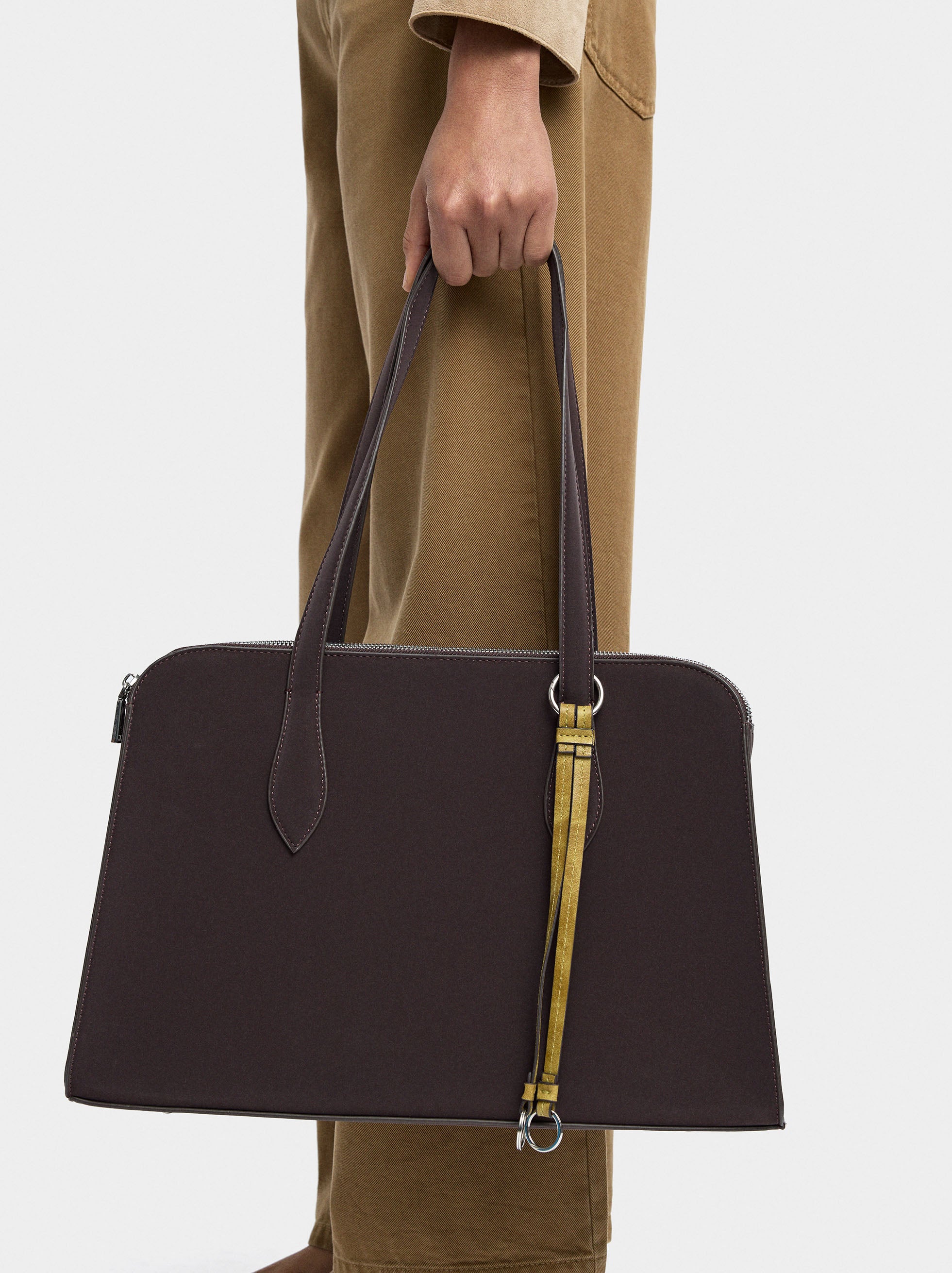 Bolso Para Portátil Textura Suave