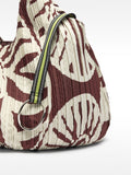 Bolso De Hombro Nylon Estampado
