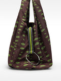 Bolso De Hombro Nylon Estampado