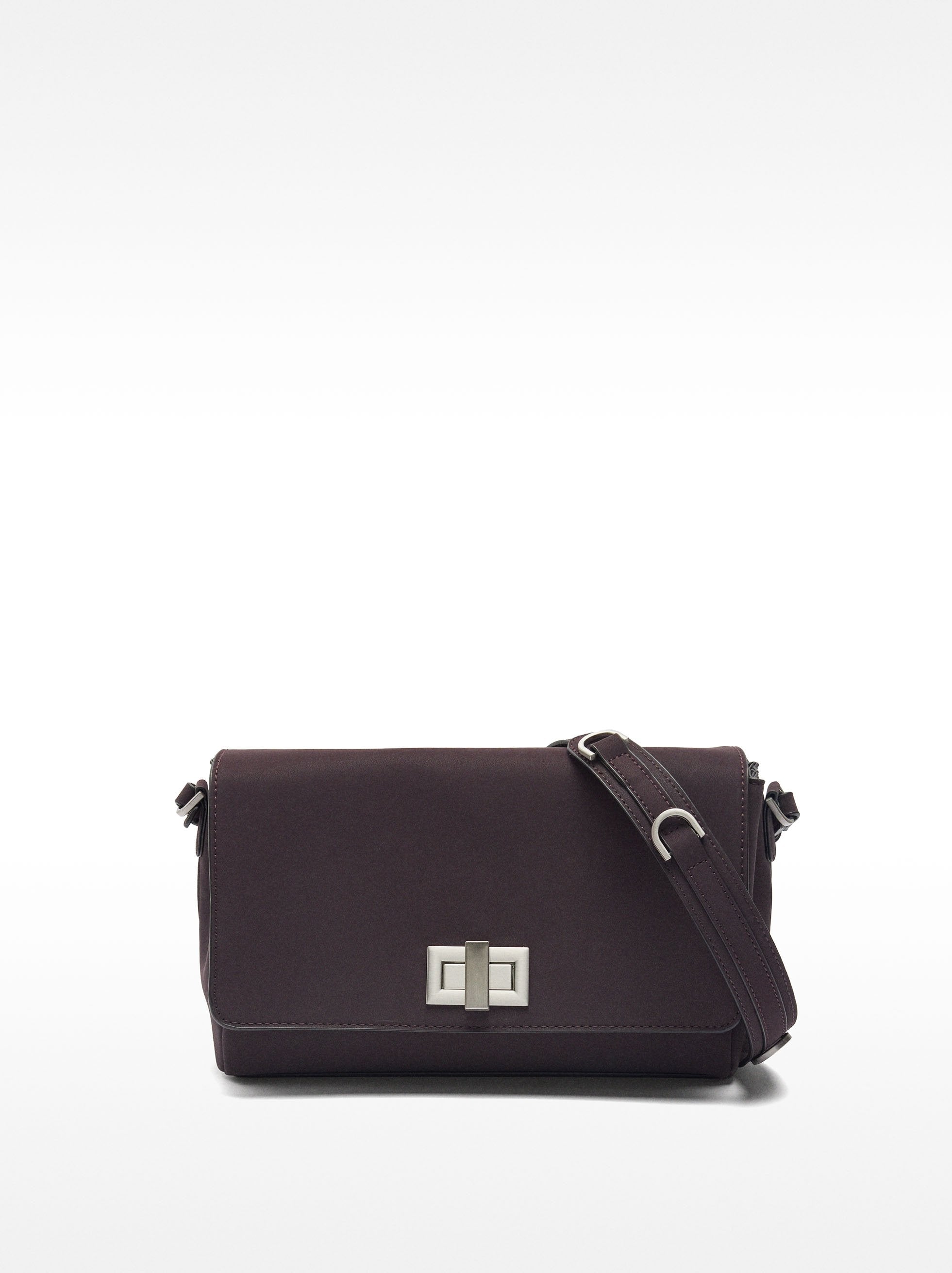 Bolso Bandolera Con Solapa