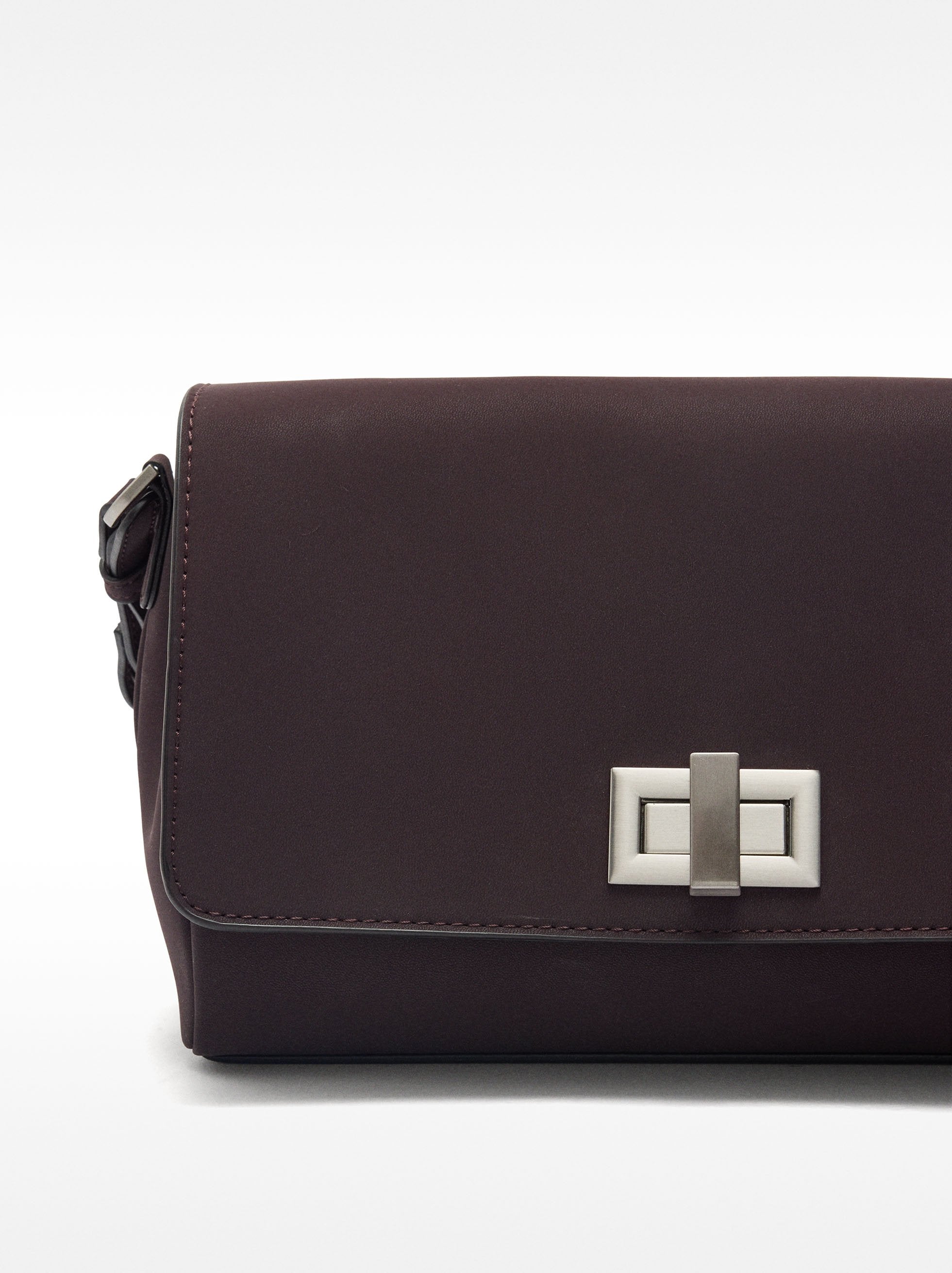 Bolso Bandolera Con Solapa