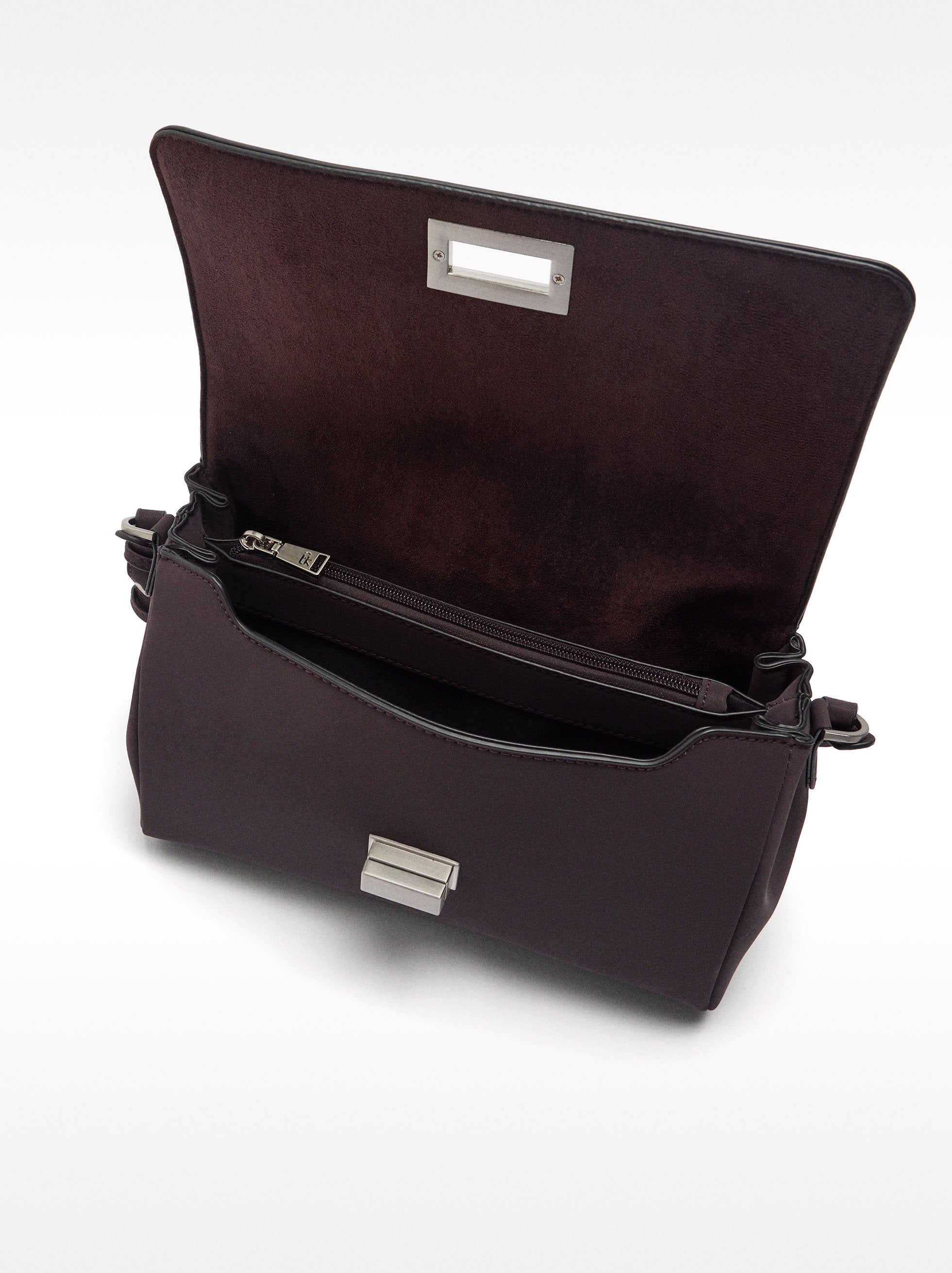 Bolso Bandolera Con Solapa