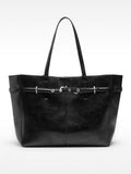 Bolso Shopper Efecto Craquelado