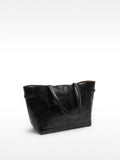 Bolso Shopper Efecto Craquelado
