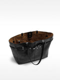 Bolso Shopper Efecto Craquelado