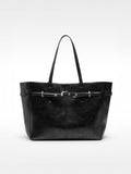Bolso Shopper Efecto Craquelado