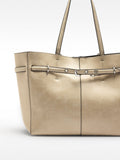 Bolso Shopper Efecto Craquelado