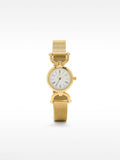 Reloj De Malla Metálica De Acero Inoxidable