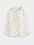 Parka De Lunares Con Capucha