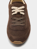 Zapatillas De Piel Monocromática