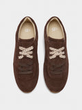 Zapatillas De Piel Monocromática