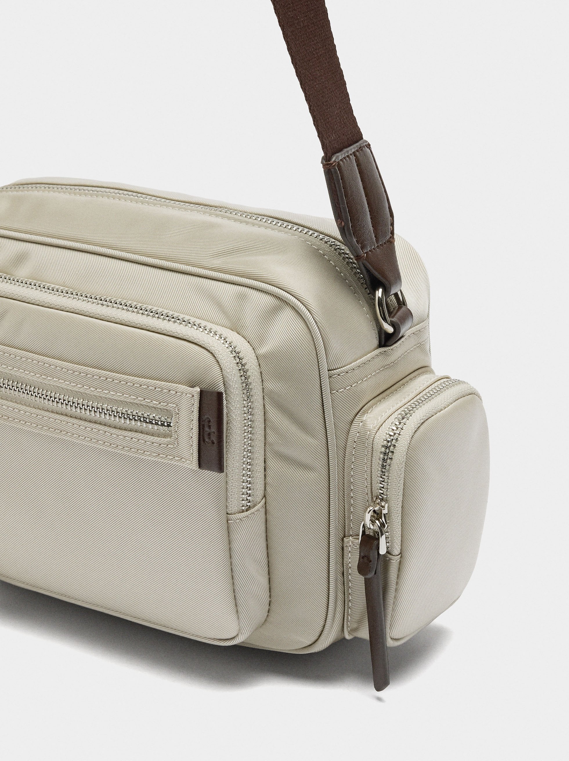 Bolso Bandolera De Nylon