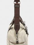 Bolso Tote De Nylon Con Bandolera