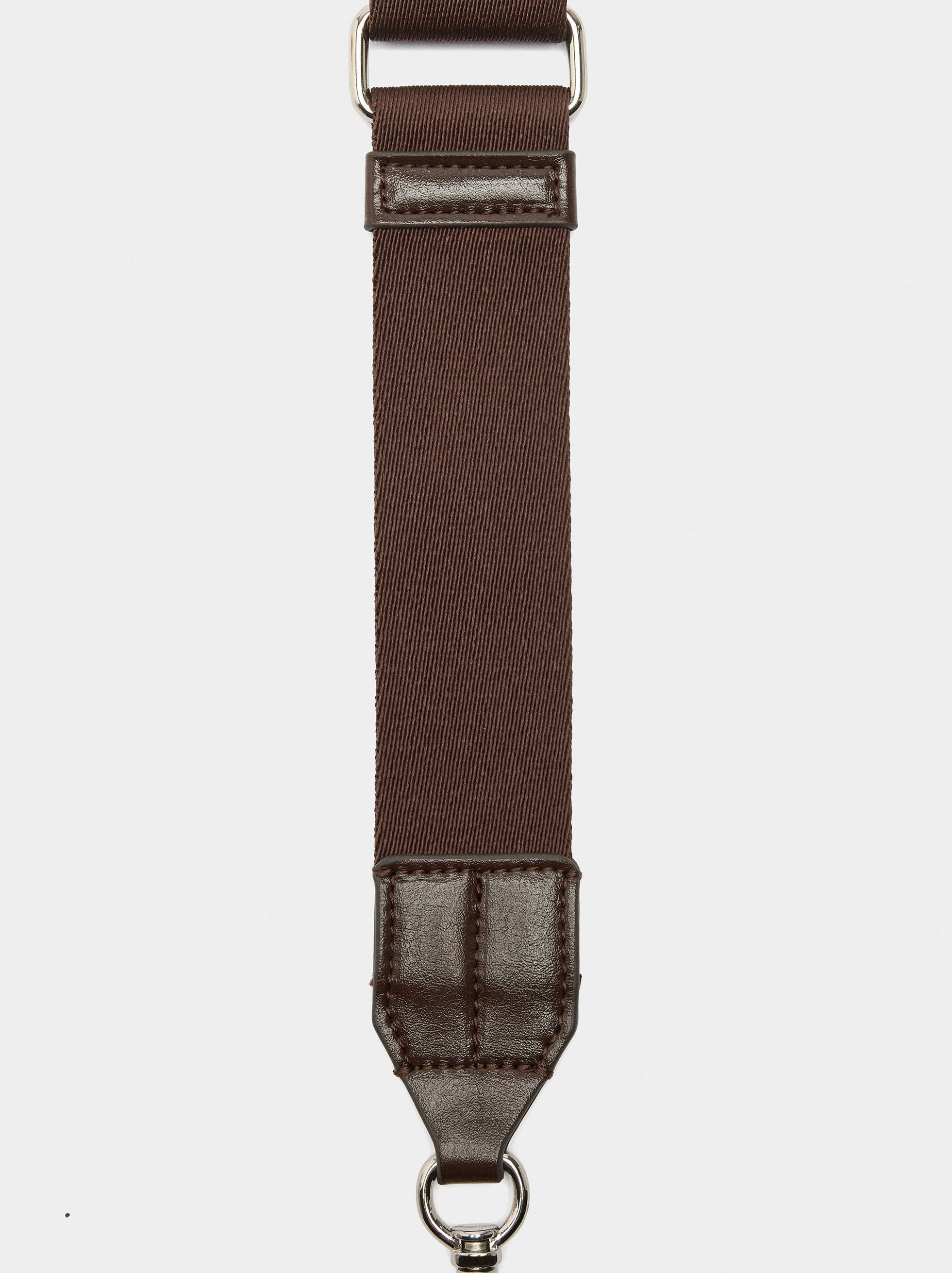 Bolso Tote De Nylon Con Bandolera