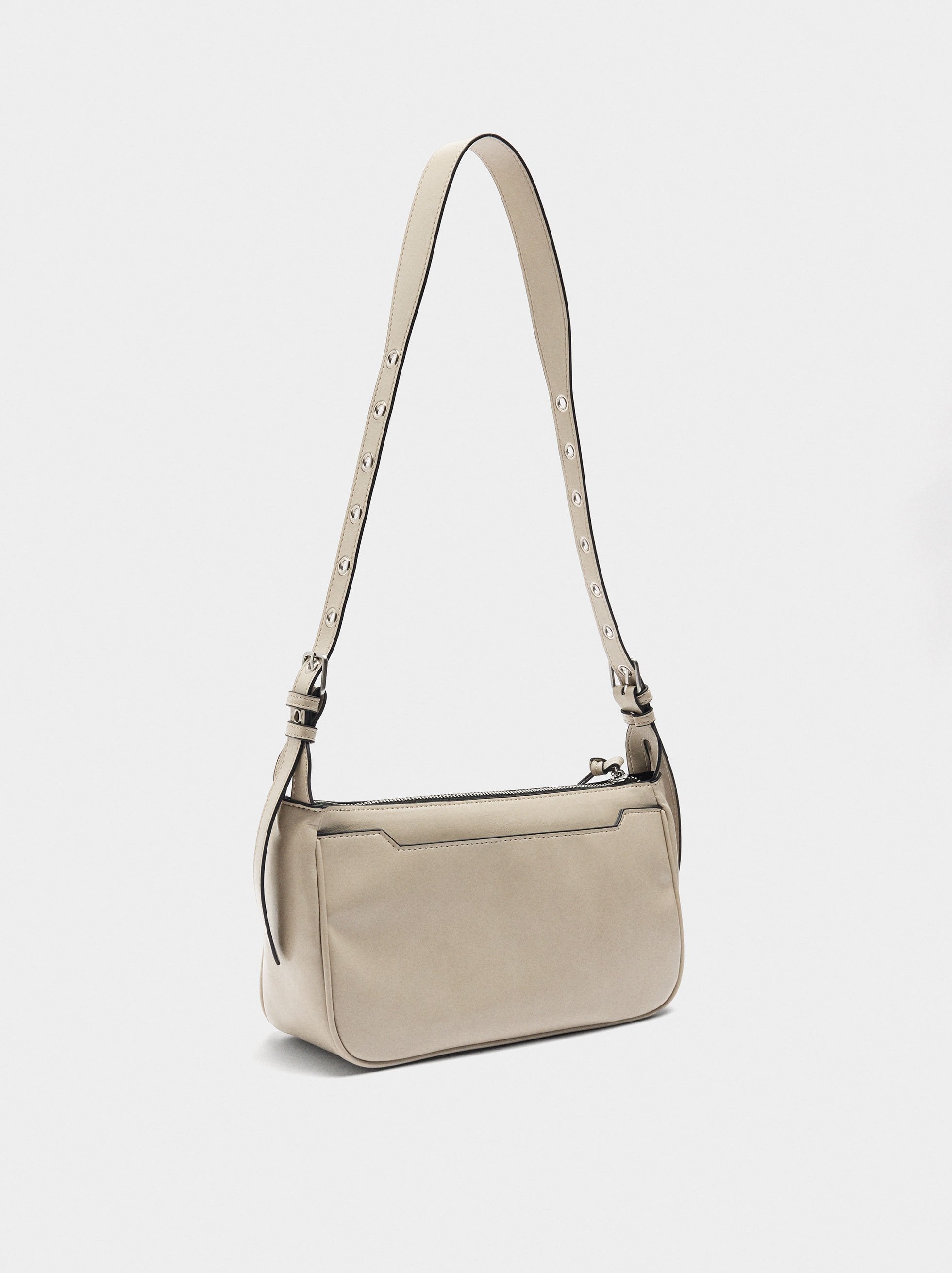 Bolso De Hombro Asa Con Tachuelas M