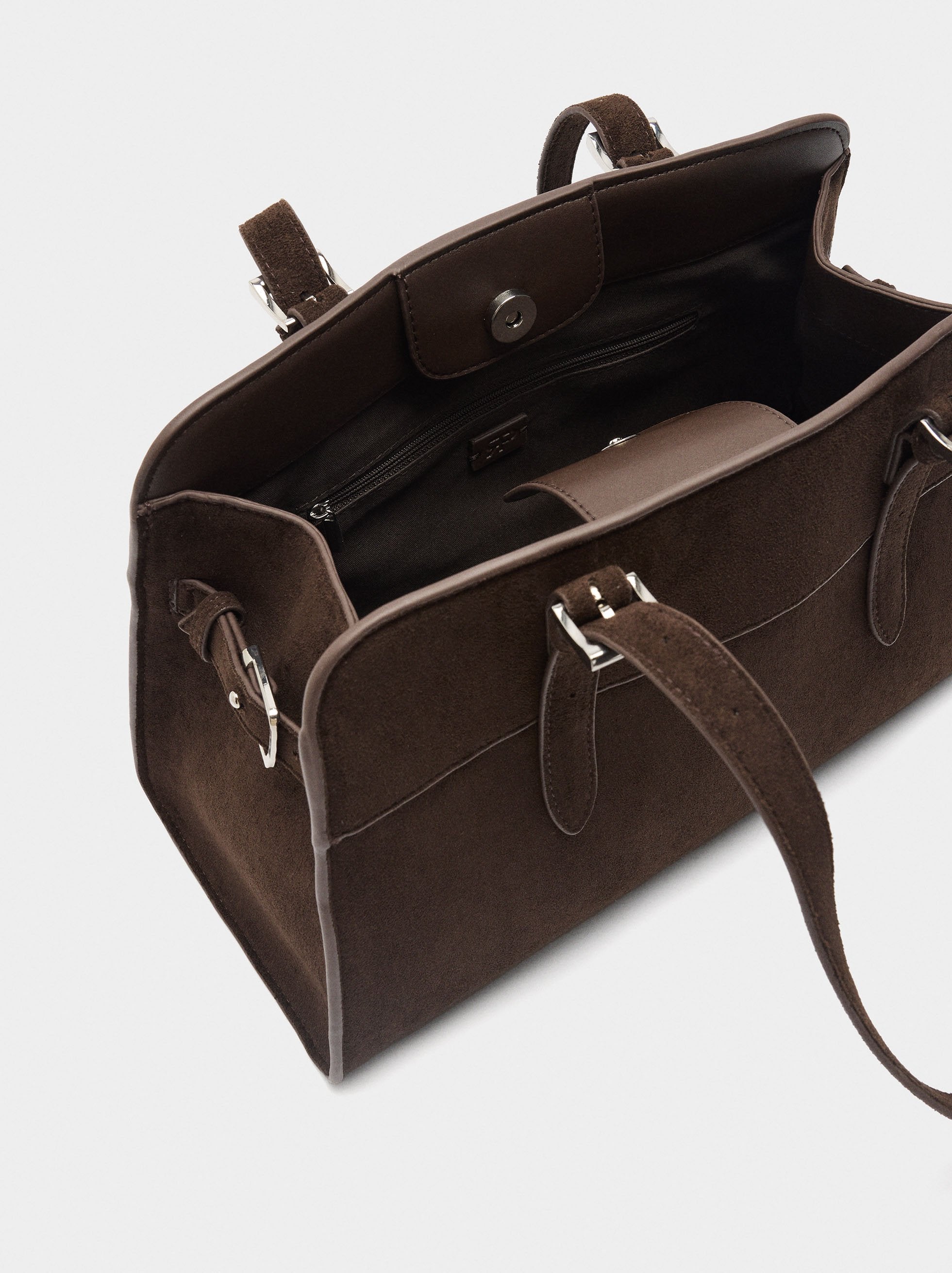 Bolso Tote Efecto Piel