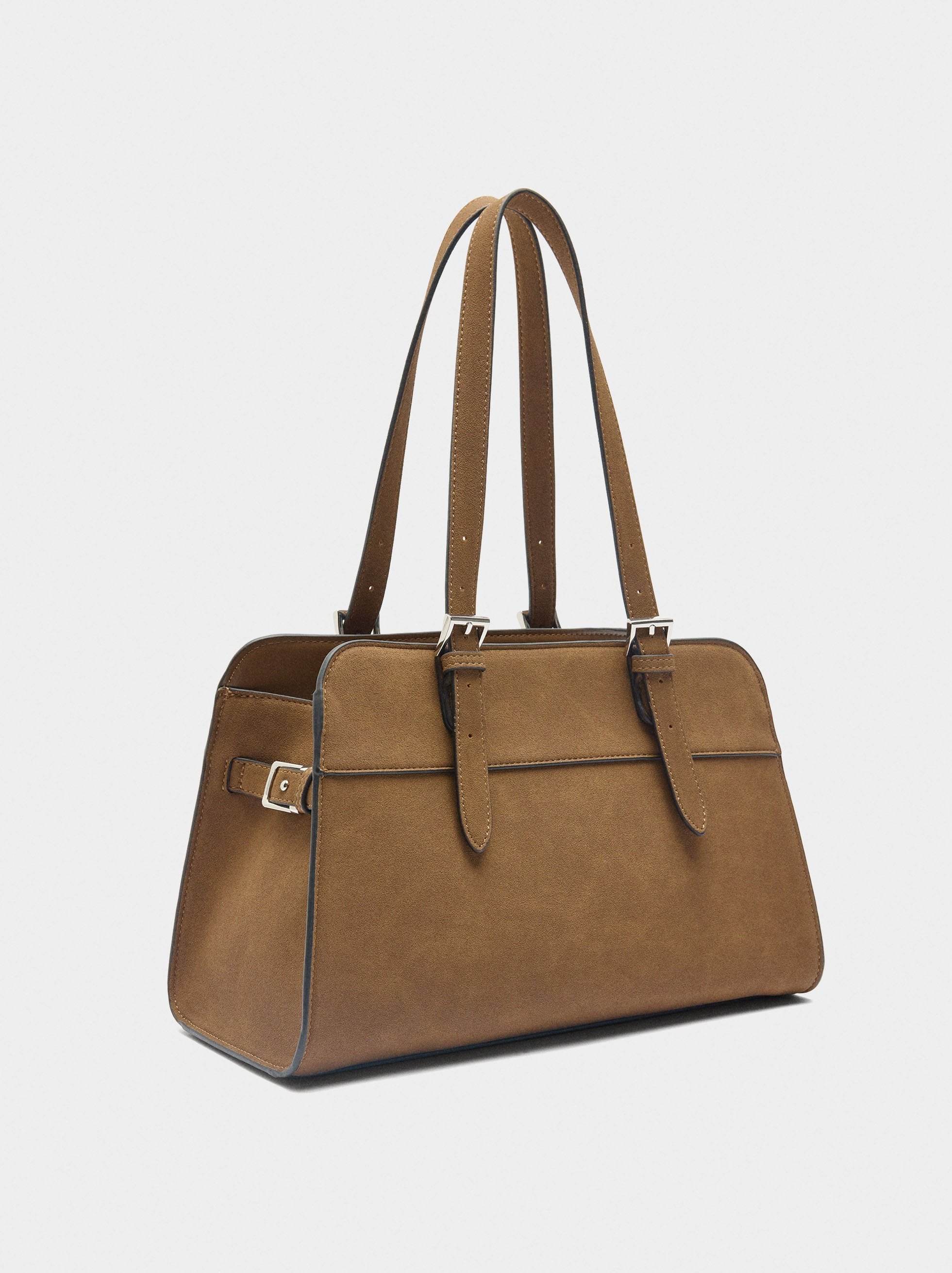 Bolso Tote Efecto Piel