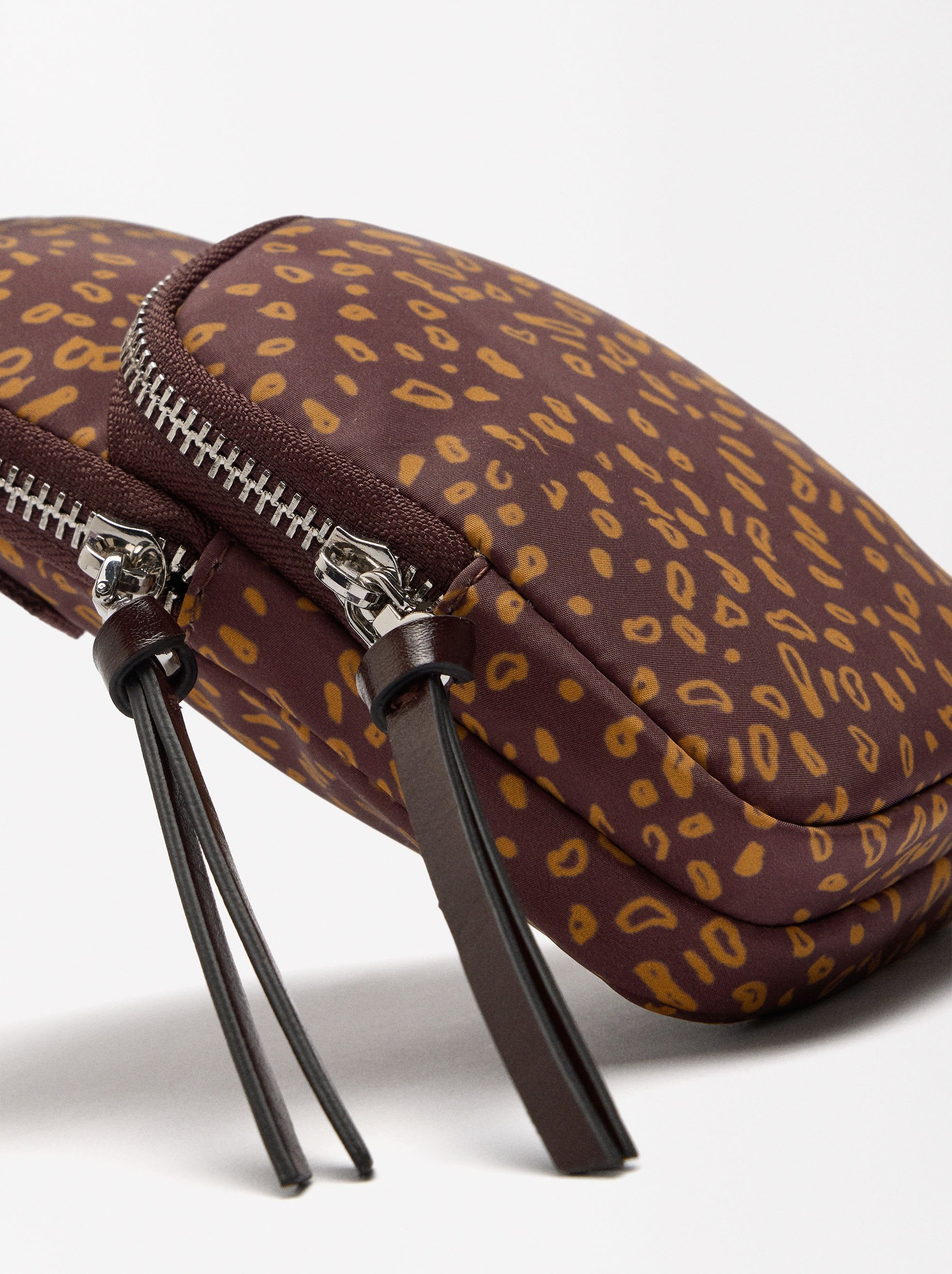 Bolso Para Móvil De Nylon Estampada