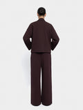 Pantalón Con Cintura Elástica Y Bolsillos
