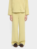 Pantalón Con Cintura Elástica Y Bolsillos