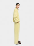 Pantalón Con Cintura Elástica Y Bolsillos