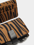 Cartera De Nylon Estampado Animal